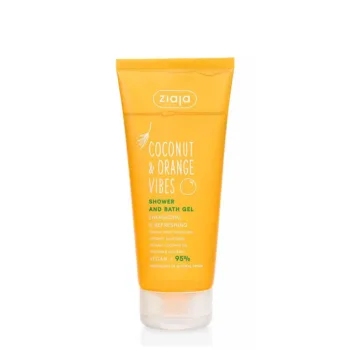 ZIAJA COCONUT & ORANGE VIBES energizing and refreshing bath and shower gel 200 ml
