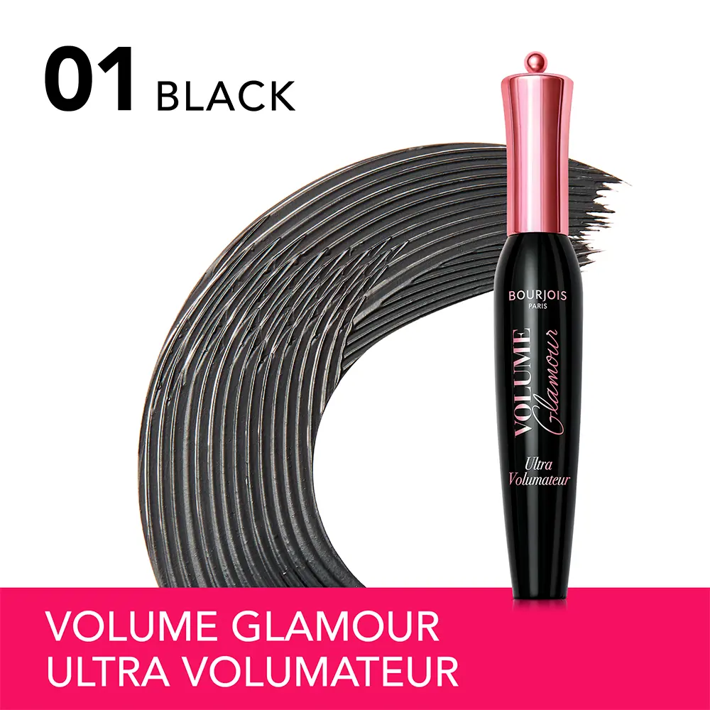 BOURJOIS VOLUME GLAMOR ultra volume mascara #01-black 12 ml BOURJOIS VOLUME GLAMOR ultra volume mascara #01-black 12 ml - Image 3