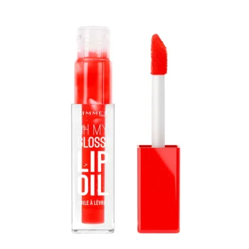 RIMMEL LONDON OH MY GLOSS! lip gloss #004 Vivid Red 6 ml