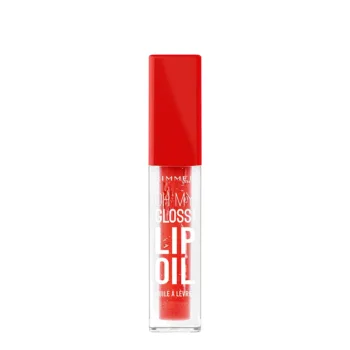 RIMMEL LONDON OH MY GLOSS! lip gloss #004 Vivid Red 6 ml