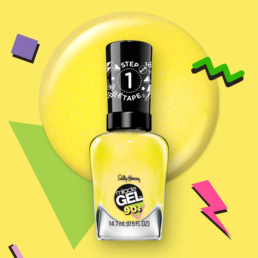 SALLY HANSEN MIRACLE GEL 90s nail polish #891-Mixtape 14.7 ml SALLY HANSEN MIRACLE GEL 90s nail polish #891-Mixtape 14.7 ml - Image 4
