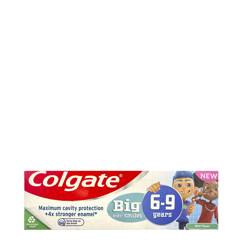 COLGATE COLGATE INFANTIL 6 à 9 ans dentifrice menthe fraîche 50 ml COLGATE COLGATE INFANTIL 6 à 9 ans dentifrice menthe fraîche 50 ml