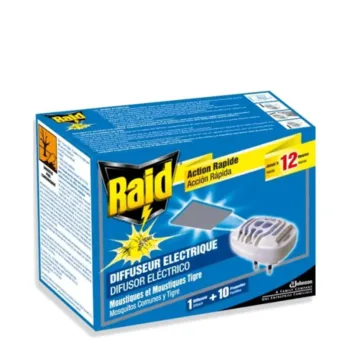 RAID Dispositivo PROTEZIONE ANTIZANZARE + 10 compresse