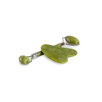IDC INSTITUTE JADE GUA SHA & JADE ROLLER 2 pcs