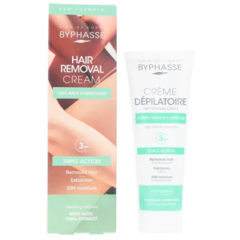BYPHASSE HAIR REMOVAL CREAM aloe vera extract 125 ml