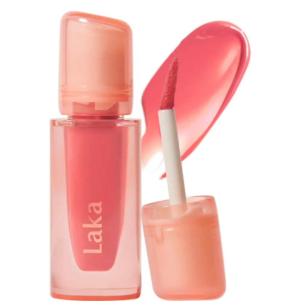 LAKA JELLING NUDE volumizing gloss #303-Peach Ring 4.5 gr LAKA JELLING NUDE volumizing gloss #303-Peach Ring 4.5 gr - Image 3