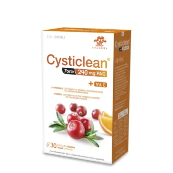 CYSTICLEAN CYSTICLEAN FORTE avec PAC, vitamine C et canneberge, capsules 30 unités