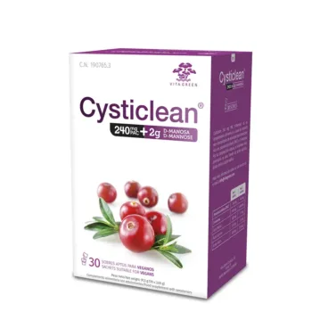 CYSTICLEAN CYSTICLEAN D-MANNOSE with 240mg PAC and Cranberry sachets 30 units CYSTICLEAN CYSTICLEAN D-MANNOSE with 240mg PAC and Cranberry sachets 30 units