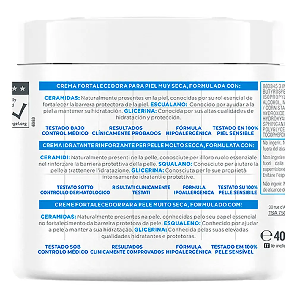 MIXA CERAMIDE PROTECT Crema rinforzante 400 ml MIXA CERAMIDE PROTECT Crema rinforzante 400 ml