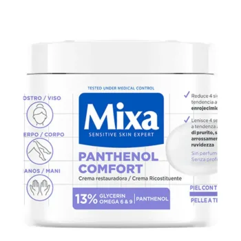 <span class="notranslate">MIXA PANTHENOL COMFORT</span> restorative cream 400 ml