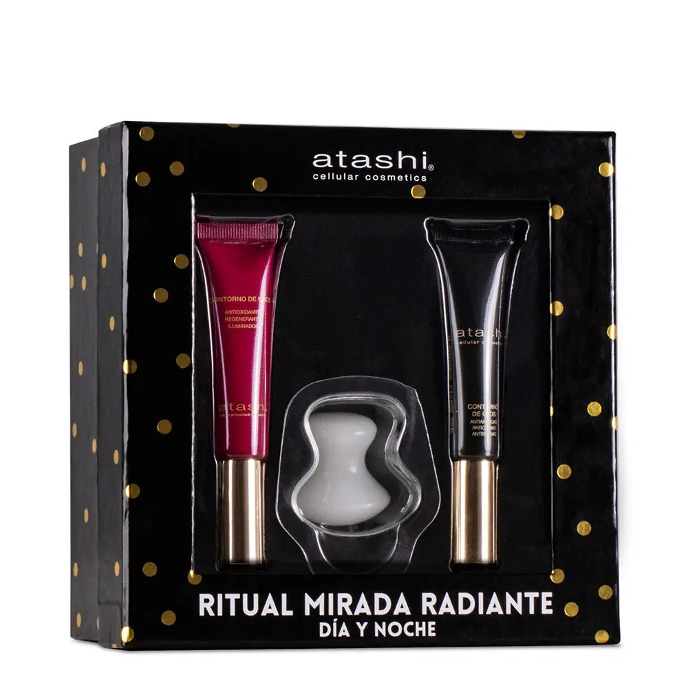 ATASHI Radiant Look Ritual Duo Eye Contour Anti-aging and Antioxidant Set of 2 ATASHI Radiant Look Ritual Duo Eye Contour Anti-aging and Antioxidant Set of 2