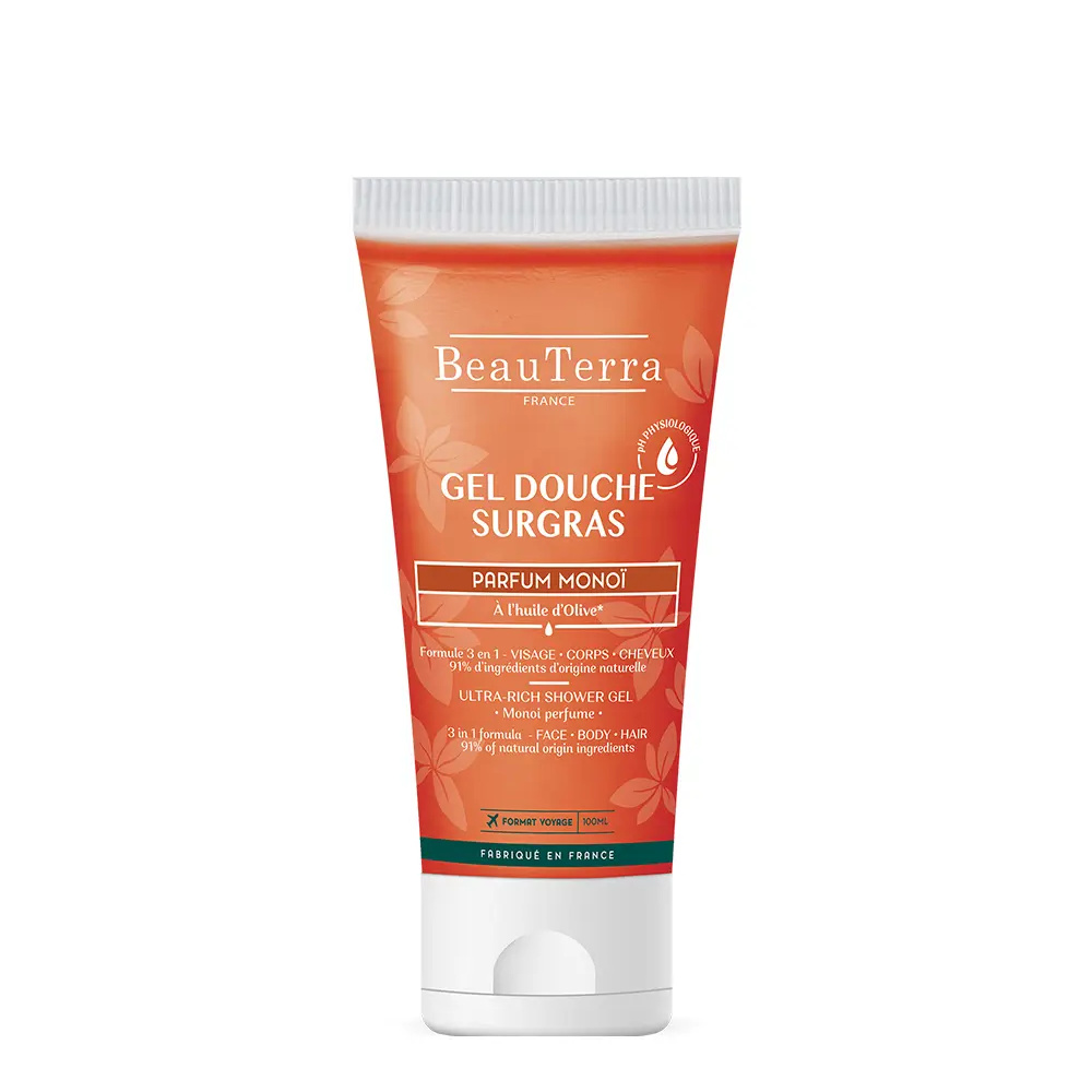 BEAUTERRA MONOI shower gel 100 ml BEAUTERRA MONOI shower gel 100 ml