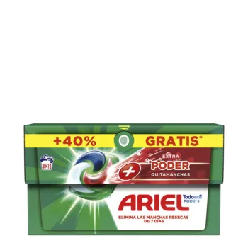 ARIEL ARIEL PODS EXTRA POWER STAIN REMOVER 3in1 detergent 42 caps