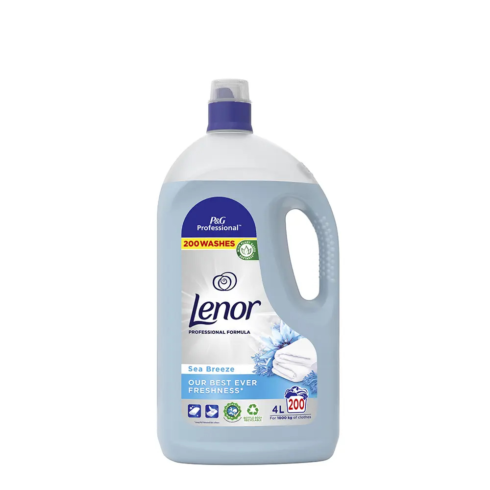 LENOR LENOR PROFESSIONAL SEA BREEZE liquid softener 200 doses LENOR LENOR PROFESSIONAL SEA BREEZE liquid softener 200 doses
