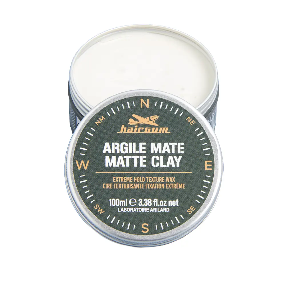 HAIRGUM HAIRGUM cire d'argile mate 100 ml HAIRGUM HAIRGUM cire d'argile mate 100 ml