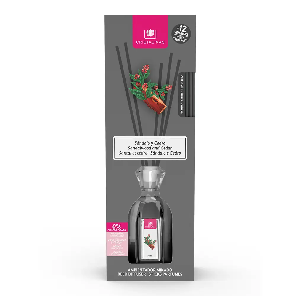 CRISTALINAS MIKADO air freshener 0% #sandalwood-cedar 90 ml CRISTALINAS MIKADO air freshener 0% #sandalwood-cedar 90 ml - Image 3