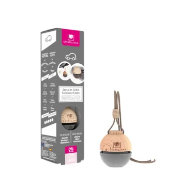 CRISTALINAS CAR air freshener 0% #sandalwood-cedar 6 gr