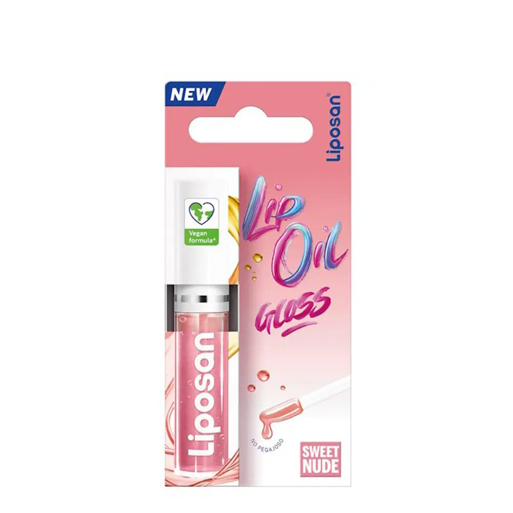 LIPOSAN LIPOSAN OIL GLOSS #sweet nude 5.5 ml LIPOSAN LIPOSAN OIL GLOSS #sweet nude 5.5 ml