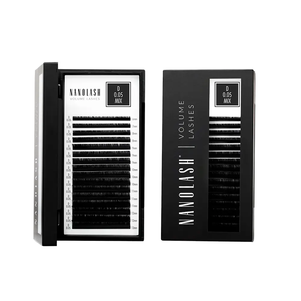 NANOLASH VOLUME LASHES false eyelashes 0.05 D #6-13 mm 1 u