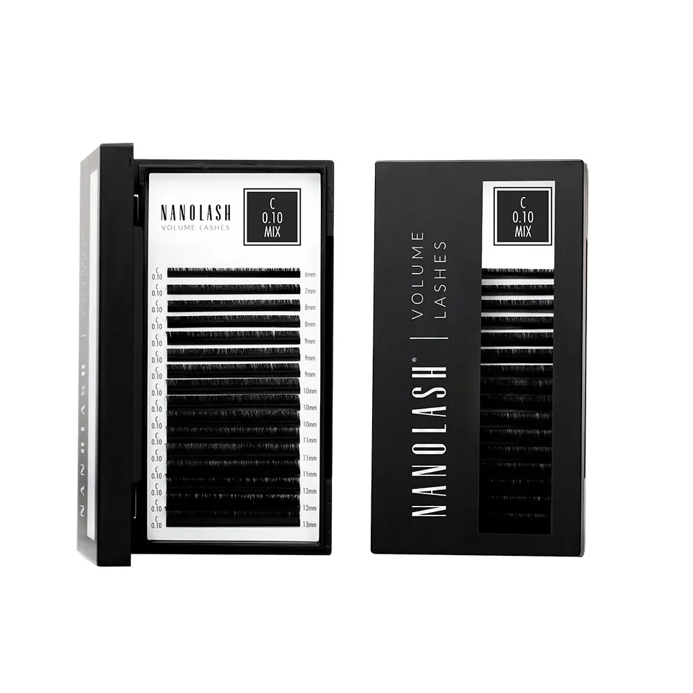 NANOLASH VOLUME LASHES false eyelashes 0.10 C #6-13 mm 1 u