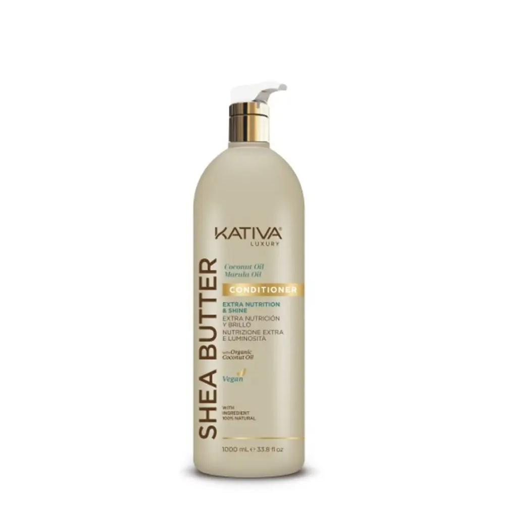 KATIVA SHEA BUTTER coconut & marula oil conditioner 1000 ml KATIVA SHEA BUTTER coconut & marula oil conditioner 1000 ml