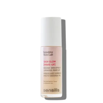 SENSILIS SKIN GLOW [MAKE-UP] second skin effect luminous make-up #01-Ivory