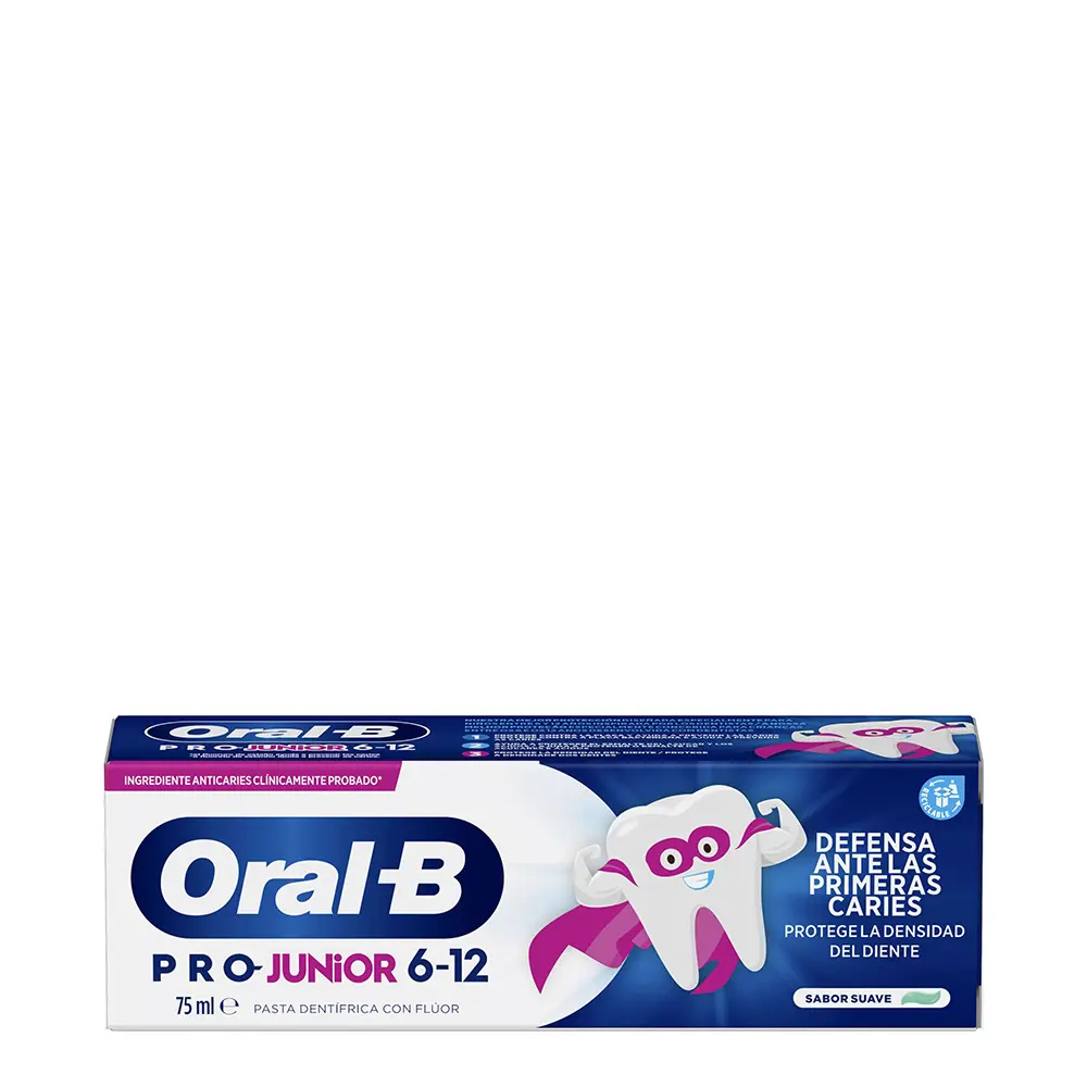 ORAL-B PRO JUNIOR 6-12 YEARS toothpaste 75 ml ORAL-B PRO JUNIOR 6-12 YEARS toothpaste 75 ml
