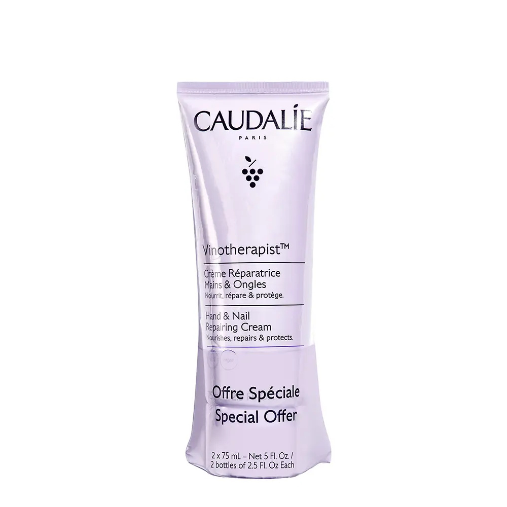 CAUDALIE VINOTHERAPIST cream for hands and nails pack 2 x 75 ml CAUDALIE VINOTHERAPIST cream for hands and nails pack 2 x 75 ml