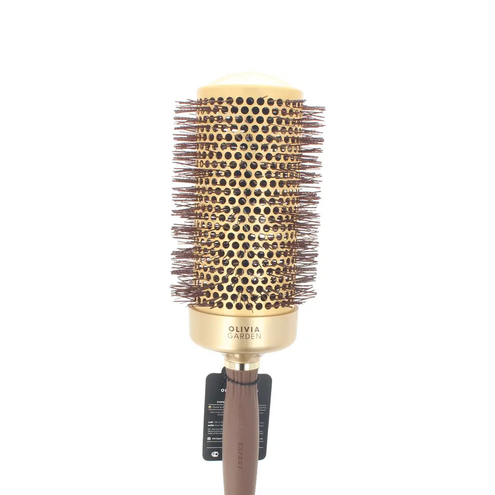 OLIVIA GARDEN EXPERT BLOWOUT SPEED wavy gold and brown bristles #65 1 u OLIVIA GARDEN EXPERT BLOWOUT SPEED wavy gold and brown bristles #65 1 u
