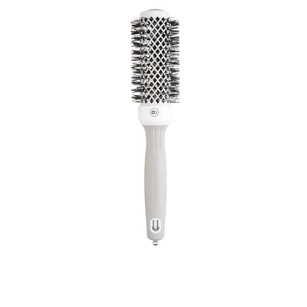 OLIVIA GARDEN EXPERT BLOWOUT SHINE blanco y gris #35 mm 1 u OLIVIA GARDEN EXPERT BLOWOUT SHINE blanco y gris #35 mm 1 u
