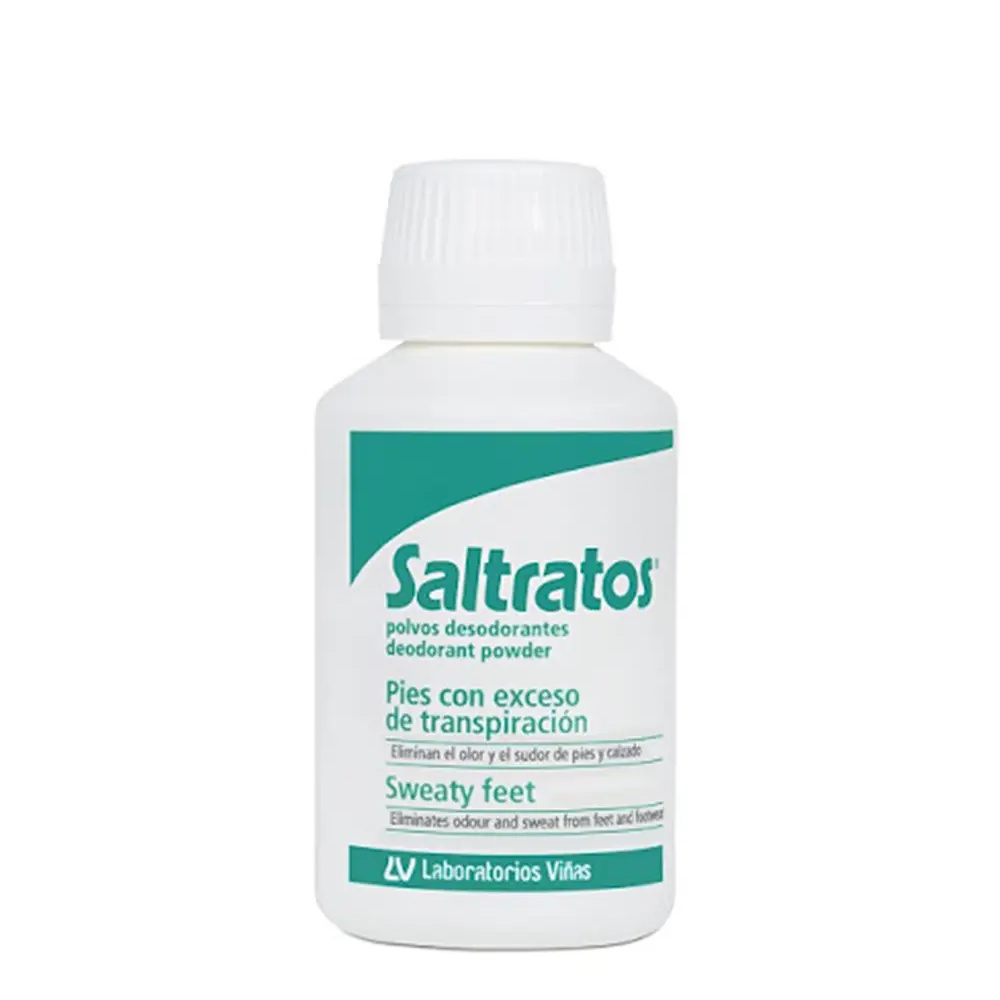 SALTRATOS SALTRATOS FEET WITH EXCESS OF PERSPIRATION deodorant powder 50 gr SALTRATOS SALTRATOS FEET WITH EXCESS OF PERSPIRATION deodorant powder 50 gr