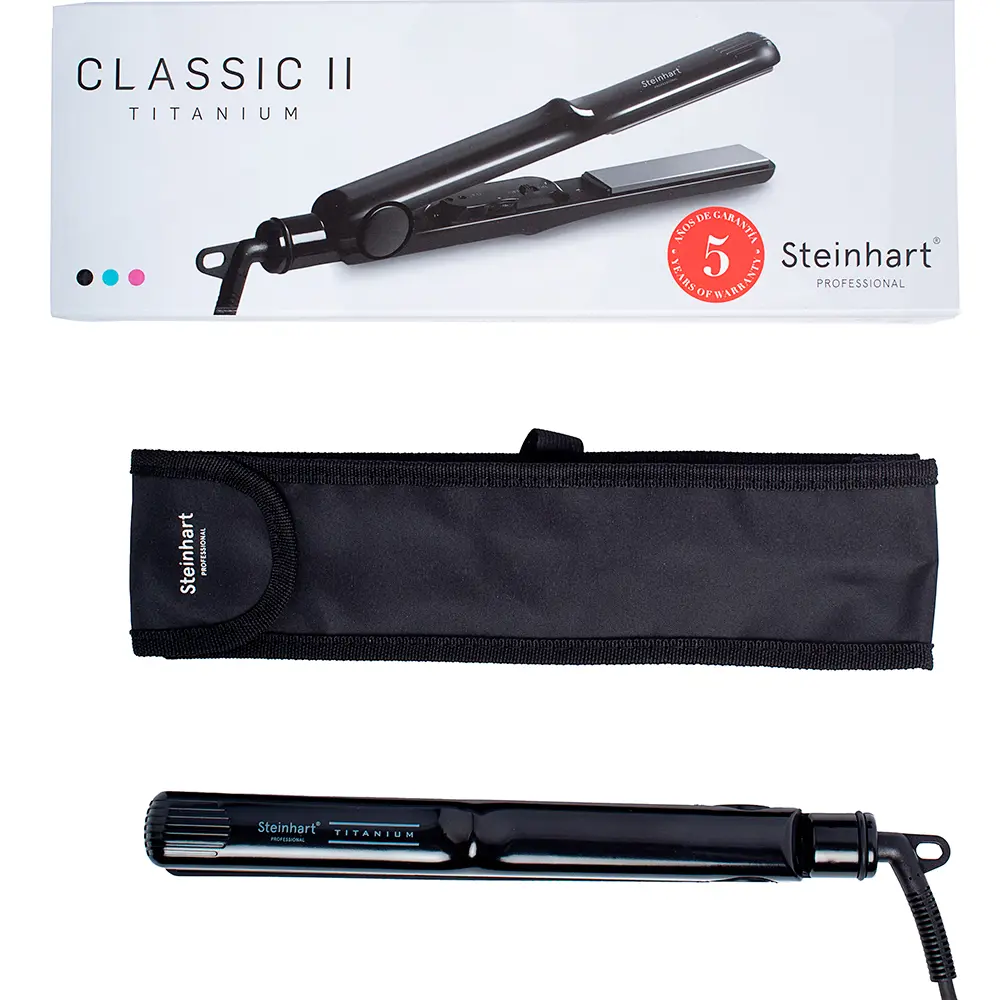 STEINHART STEINHART CLASSIC II TITANIUM hair straightener #Black 2 u
