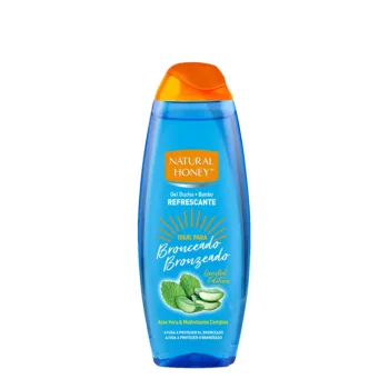 NATURAL HONEY ALOE VERA BRONCEADO gel de ducha 500 ml