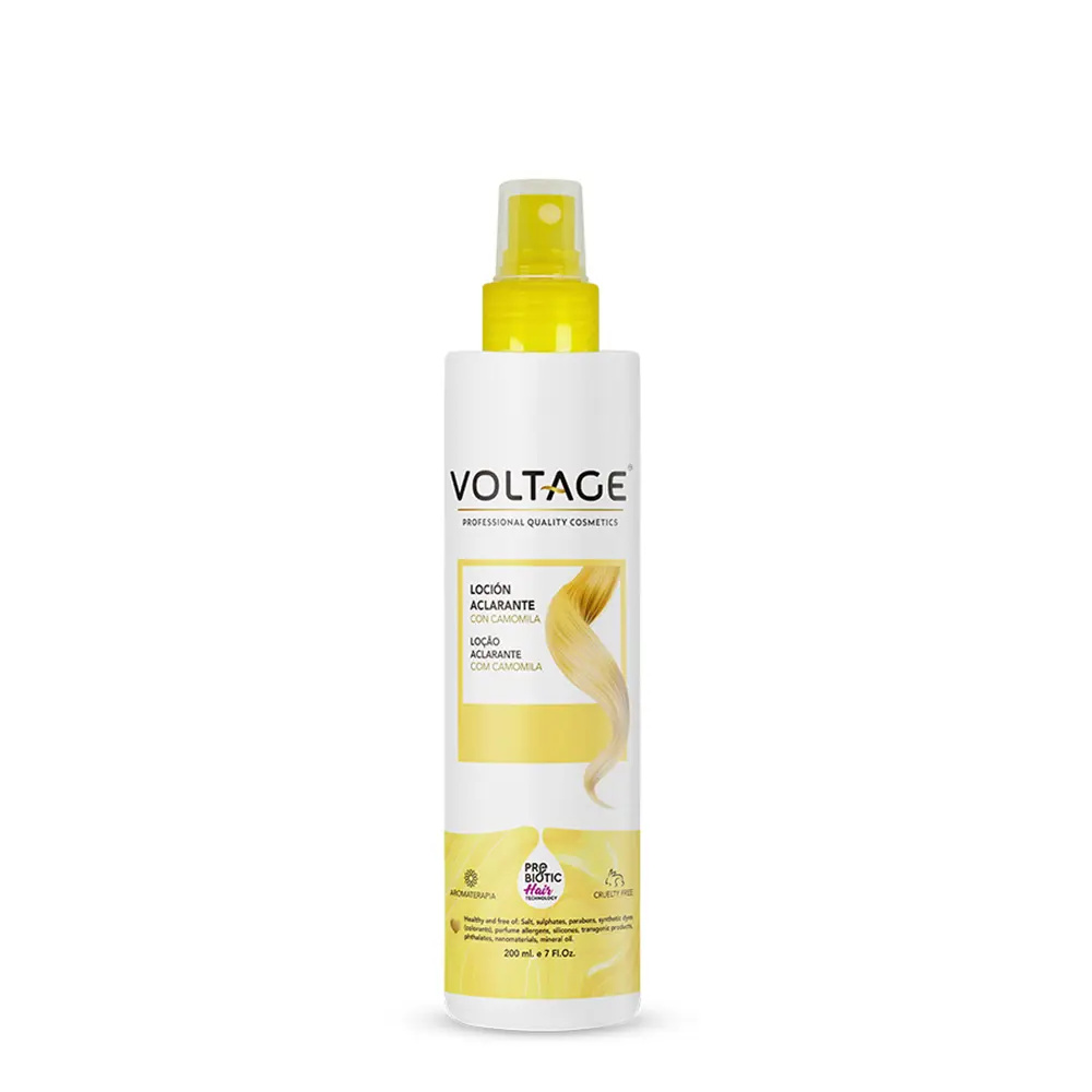 VOLTAGE COSMETICS PREBIOTIC HAIR TECHNOLOGY lightening lotion with chamomile 200 ml VOLTAGE COSMETICS PREBIOTIC HAIR TECHNOLOGY lightening lotion with chamomile 200 ml