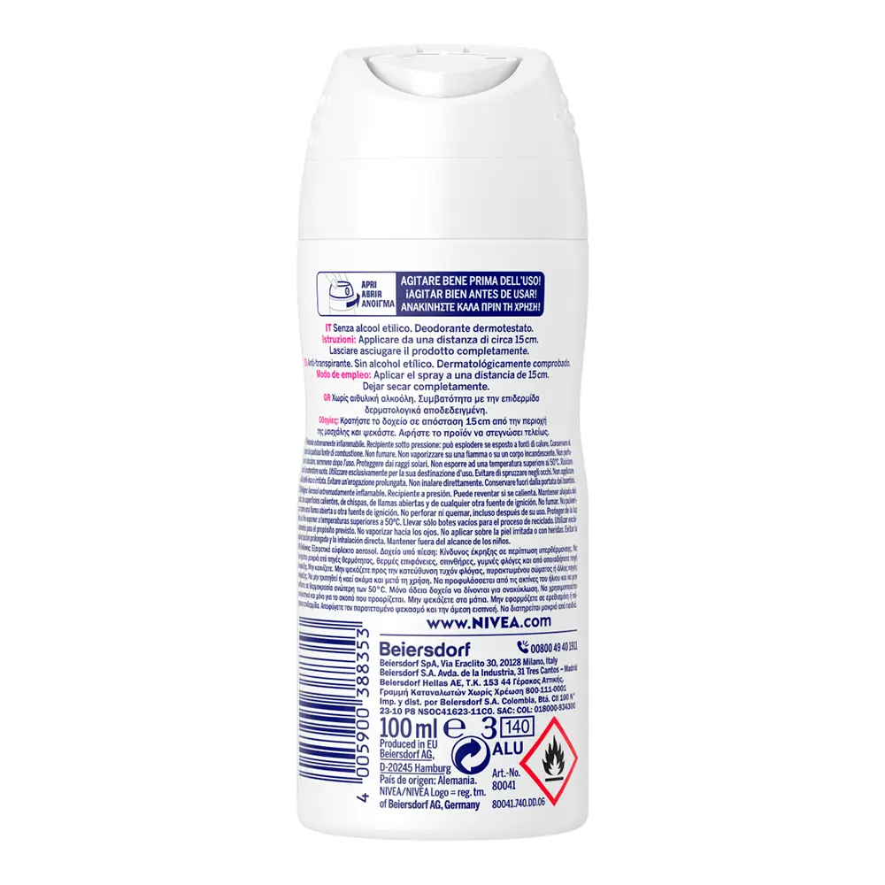 NIVEA BLACK & WHITE INVISIBLE deo vapo 100 ml