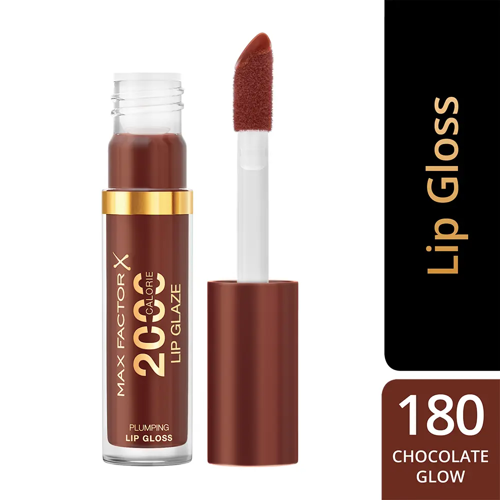 MAX FACTOR 2000 CALORIE LIP lip gloss #180-chocolate glow 4.4 ml MAX FACTOR 2000 CALORIE LIP lip gloss #180-chocolate glow 4.4 ml - Image 4