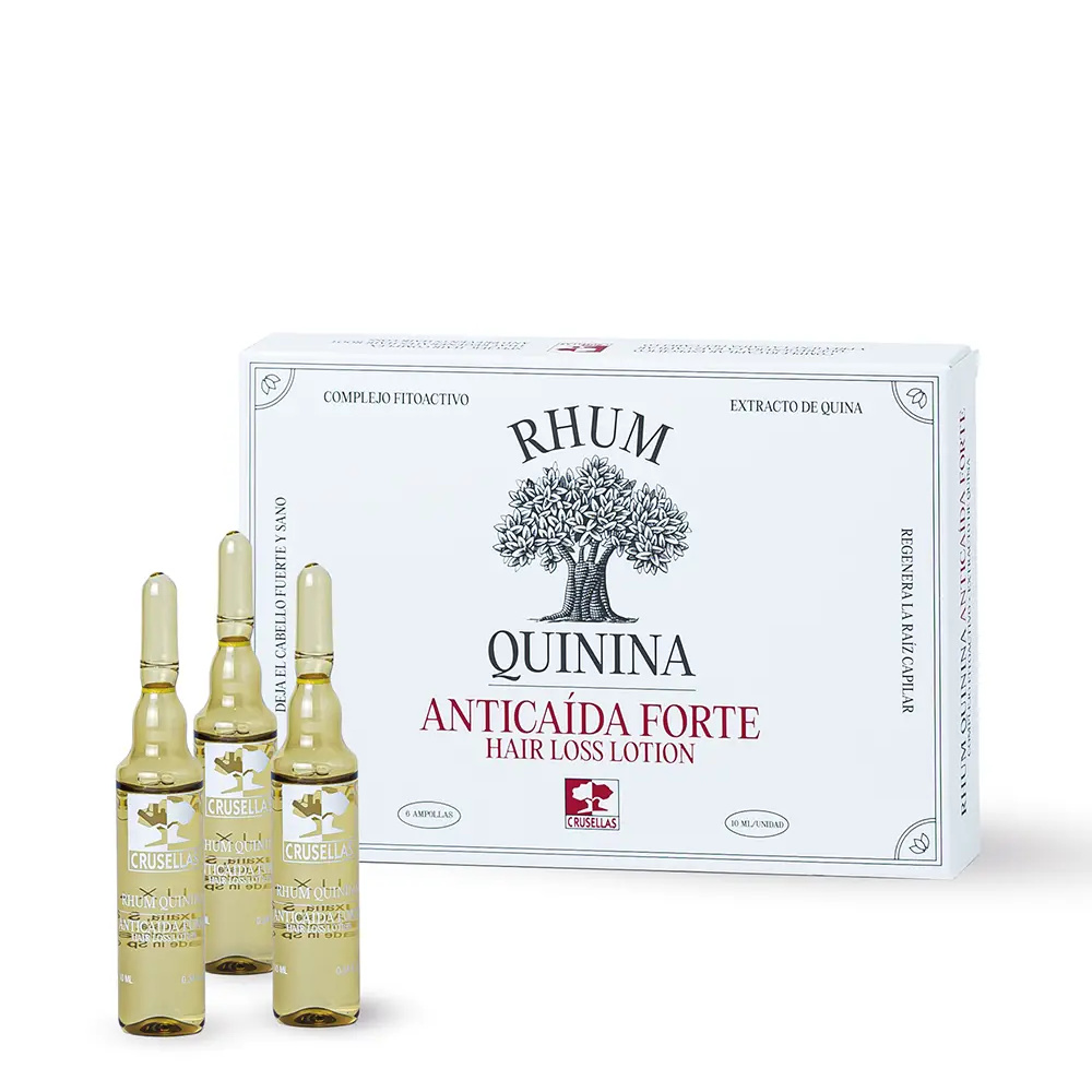 CRUSELLAS RHUM QUININE anti-hair loss forte 6 x 10 ml CRUSELLAS RHUM QUININE anti-hair loss forte 6 x 10 ml