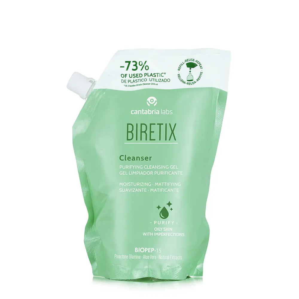 CANTABRIA LABS BIRETIX CLEANSER Purifying Cleansing Gel refill 400 ml CANTABRIA LABS BIRETIX CLEANSER Purifying Cleansing Gel refill 400 ml