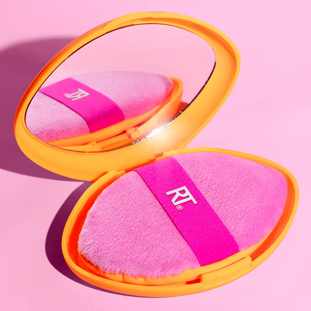 REAL TECHNIQUES MIRACLE 2 IN 1 powder puff + travel case 2 u REAL TECHNIQUES MIRACLE 2 IN 1 powder puff + travel case 2 u - Image 3