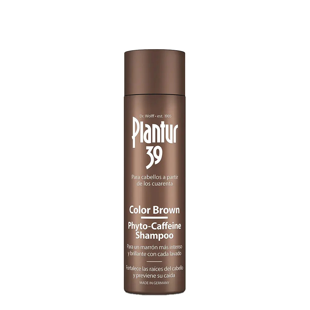 PLANTUR 39 PHYTO-CAFFEINE COLOR BROWN anti-hair loss shampoo for brown hair 250 ml PLANTUR 39 PHYTO-CAFFEINE COLOR BROWN anti-hair loss shampoo for brown hair 250 ml