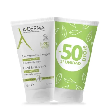 A-DERMA Pack crème MAINS & ONGLES 2 x 50 ml A-DERMA Pack crème MAINS & ONGLES 2 x 50 ml