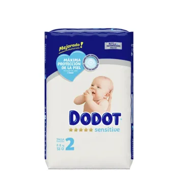 DODOT DODOT SENSITIVE RN size 2 diapers 4-8 kg 58 u
