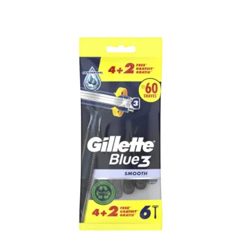 GILLETTE BLUE 3 disposable razor blades 6 units