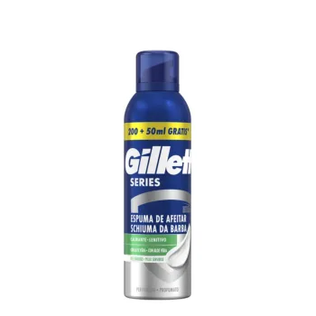 <span class="notranslate">GILLETTE SERIES</span> sensitive skin shaving foam 250 ml