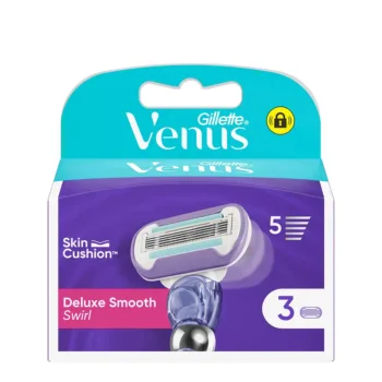 GILLETTE VENUS SWIRL SMOOTH Ladegerät 3 Nachfüllungen