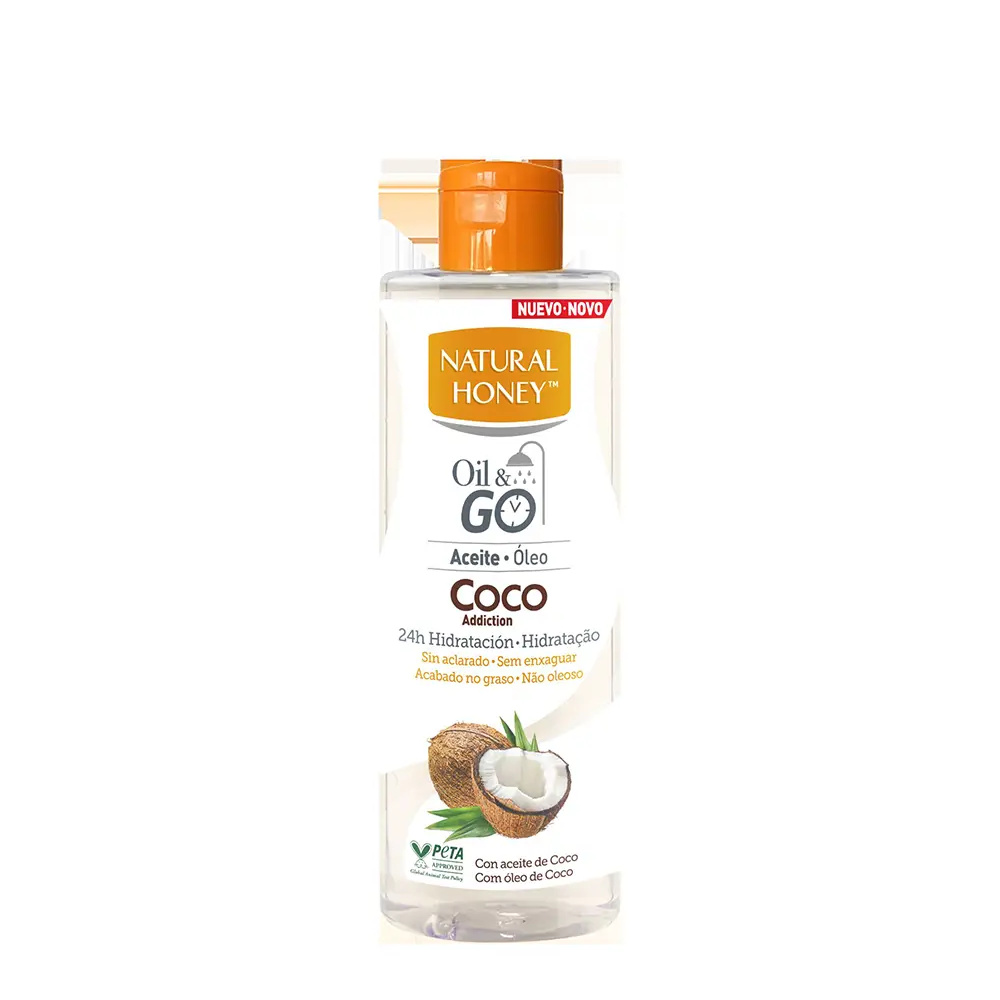 NATURAL HONEY COCO ADDICTION OIL & GO body oil 300 ml NATURAL HONEY COCO ADDICTION OIL & GO body oil 300 ml