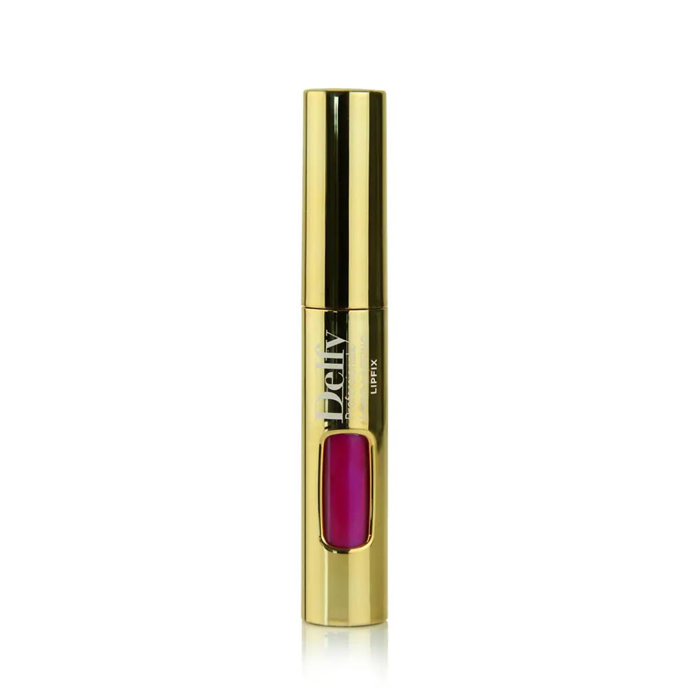 DELFY LIPFIX GOLD liquid lipstick #fuchsia pink 8 gr DELFY LIPFIX GOLD liquid lipstick #fuchsia pink 8 gr - Image 2