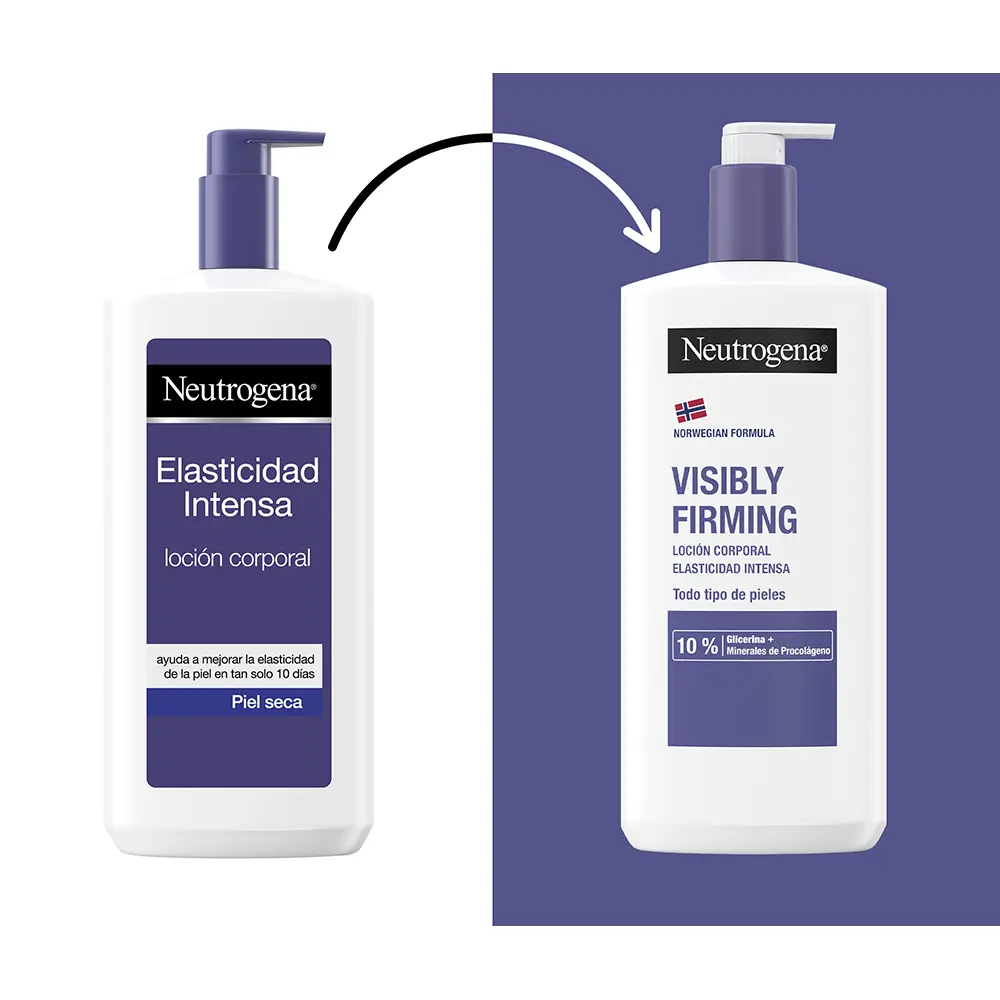NEUTROGENA VISIBLY FIRMING intense elasticity lotion pack 2 x 750 ml