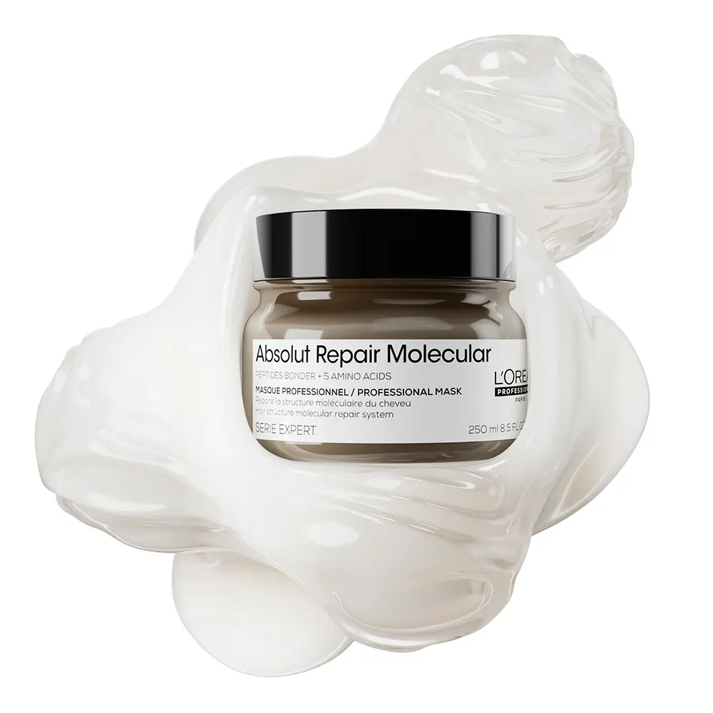 L’ORÉAL PROFESSIONNEL PARIS ABSOLUT REPAIR MOLECULAR mask for damaged hair 250 ml L’ORÉAL PROFESSIONNEL PARIS ABSOLUT REPAIR MOLECULAR mask for damaged hair 250 ml - Image 3