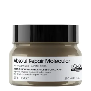 L’ORÉAL PROFESSIONNEL PARIS ABSOLUT REPAIR MOLECULAR mask for damaged hair 250 ml L’ORÉAL PROFESSIONNEL PARIS ABSOLUT REPAIR MOLECULAR mask for damaged hair 250 ml